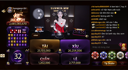 Các bước tham gia Tài Xỉu tại cổng game SUNWIN