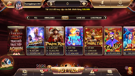 Ưu điểm nổi bật nhất của game nổ hũ tại SUNWIN